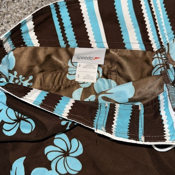 Vintage Women’s Speedo Board Shorts w/coordinating Reversible Halter, EUC - Picture 3 of 9